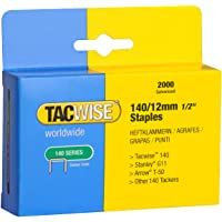 Tacwise 0348 Grapas serie de 140 x 12 mm (caja de 2000 unidades)- 12 mm- Set Piezas